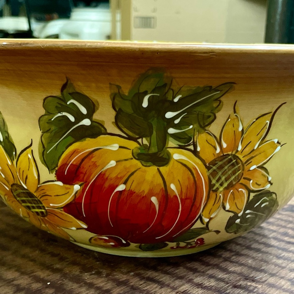 Large Decorative Fruit Bowl Perfect Addition of Style to Your Kitchen Counter!